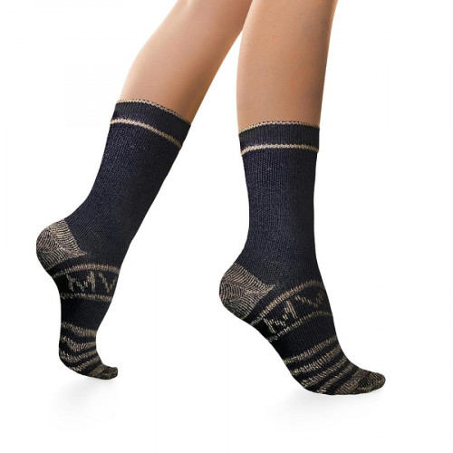 Unisex Socks with Copper Yarn - Short