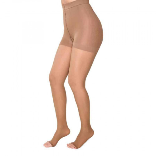 High Compression Stockings – Open Toe, Opaque, 20-30mmHg