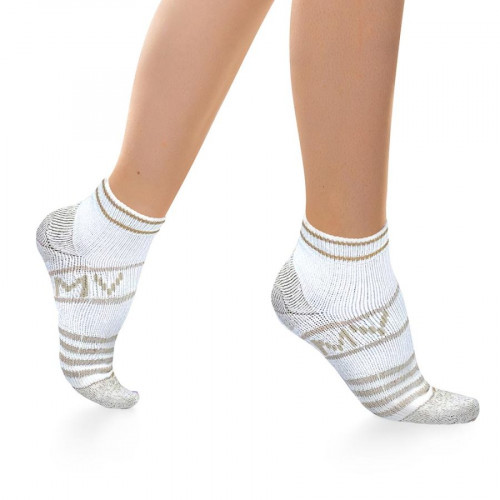 Unisex Socks with Copper Yarn for Diabetic or Sensitive Feet – Ankle High