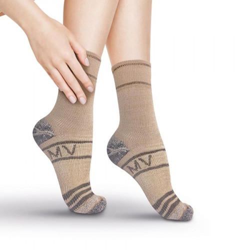 Unisex Socks with Copper Yarn - Short