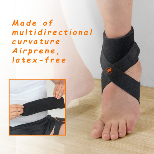 Plantar Fasciitis Anklet with Gel Pad and Copper Yarn