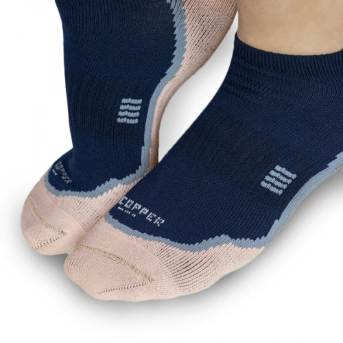 Unisex Copper Yarn Socks - Set of 3